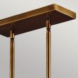 ELSTEAD Hobson FE-HOBSON-3P-AB 3 Light Island Chandelier Aged Brass