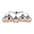 CANDELLUX 98-55668 CROMINA AMPLA 5X60W E27 CHROM