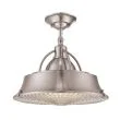 ELSTEAD CODY QZ/CODY/P/M BN 2Lt Pendant/Semi-Flush