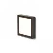 RENDL R12530 DEJAVU SQ 9 wpuszczana czarna 230V LED 3.5W IP65 3000K