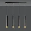 EMIBIG 644/4 LAMPA WISZĄCA KIBO 4 BL/GOLD