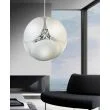 AZZARDO LP7008-6M-CH-WH / AZ0344 Pills 45 Lampa wisząca