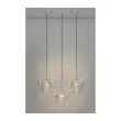 King Home XCP9148-3B Lampa wisząca CAPRI LINE 3 złota - 180 LED, aluminium, szkło