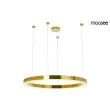 Moosee MSE010100110 MOOSEE lampa wisząca RING LUXURY 110 złota - LED, chromowane złoto