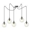 EMIBIG 936/5 LAMPA WISZĄCA GIGI 5 BL TRANSPARENT