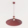 EMIBIG 1751/1L OLIVO 1L BURGUNDY Lampa wisząca