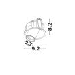 LUCES EXCLUSIVAS LE62197 CANGAS OCZKO SUFITOWE