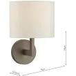 DAR FER0763 FERRARA WB ROUND WITH SQUARE ARM BRONZE SAMA PODSTAWA