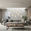 EMIBIG 1759/9 FLORA 9 WHITE OPAL Lampa wisząca