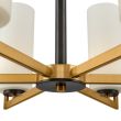 MAYTONI MOD089PL-06BS Modern Fortano Chandelier Brass
