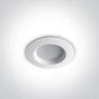 ONE LIGHT 10103T/W/W Odu biały wpuszczana oprawa typu downlight SMD LED 3000K 3W
