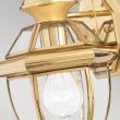 ELSTEAD Newbury QZ-NEWBURY2-S-PB 1 Light Small Wall Lantern