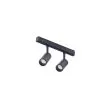 AZZARDO AZ4592 NIKKI 2 TRACK MAGNETIC 2X3W 3000K BK/BK TECHNICAL TRACK BLACK / BLACK zestaw szyna magnetyczna plus reflektory
