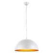 AZZARDO FB6838-40-WH-GO / AZ1397 Modena 40 (white/gold) Lampa wisząca