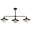 CANDELLUX 33-43115 LOFT ZWIS 3X60W E27 CZARNY