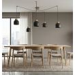 EMIBIG 1626/5 KRU 5 BLACK LAMPA WISZĄCA
