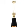 Step into design MP-8846-18 black gold Lampa wisząca QUEEN-1 złoto czarna 18 cm