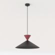 EMIBIG 1744/1M RALF 1M BL BURGUNDY Lampa wisząca