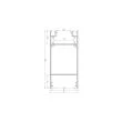LED LABS 10-0000-21 Profil LUMINES typ Dulio czarny lakierowany 2,02 m