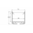 LED LABS 10-0184-30 Profil LED LUMINES typ Dileda srebrny anodowany 3 m
