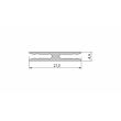 LED LABS 10-0294-30 Profil LUMINES typ Metro srebrny anod. 3 m