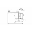 LED LABS 10-0325-30 Profil LUMINES typ APA16 czarny lakierowany 3 m
