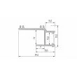 LED LABS 10-0414-10 Profil LED LUMINES typ APA16 srebrny anodowany 1 m