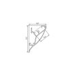 LED LABS 10-0424-10 Profil LED LUMINES typ Conva srebrny anodowany 1 m