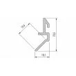 LED LABS 10-0434-30 Profil LUMINES typ Fari srebrny anod. 3 m