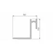 LED LABS 10-0485-30 Profil LUMINES typ Roset czarny lakierowany 3 m