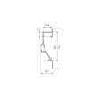 LED LABS 10-0564-30 Profil LED LUMINES typ Tiano srebrny anodowany 3 m