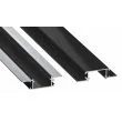 LED LABS 10-0595-10 Profil LUMINES typ Zati czarny lakierowany 1 m