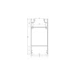 LED LABS 10-0614-10 Profil LED LUMINES typ Dulio srebrny anodowany 1 m