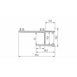 LED LABS 10-0645-30 Profil LUMINES typ APA12 czarny lakierowany 3 m