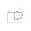 LED LABS 10-0645-30 Profil LUMINES typ APA12 czarny lakierowany 3 m