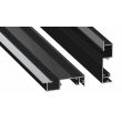 LED LABS 10-0655-10 Profil LUMINES typ FLARO czarny lakierowany 1 m