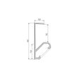 LED LABS 10-0692-20 Profil LED LUMINES typ Q18 czarny anodowany 2,02 m