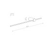 NOWODVORSKI 10312 SABER LED M kinkiet