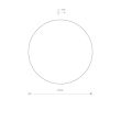 NOWODVORSKI 10352 RING LED M kinkiet