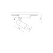 NOWODVORSKI 10382 PROFILE TINOS LED 10W