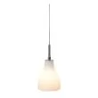 MARKSLOJD 104649 VEN lampa wisząca 1L 12cm Matowe Opalizowane/Stal