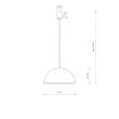 NOWODVORSKI 10701 HEMISPHERE SUPER S lampa wisząca