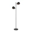 MARKSLOJD 107741 EDGAR lampa podłogowa 2L Black