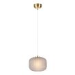 MARKSLOJD 107919 SOBER lampa wisząca 1L Złoty Szczotkowany/Przydymiony