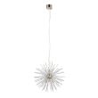 MARKSLOJD 108049 SOLEIL lampa wisząca 9L Silver