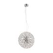 MARKSLOJD 108101 BOLID lampa wisząca 9L Chrom/Przezroczysty
