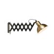 MARKSLOJD 108104 RIGGS lampa ścienna 1L Antyczny/Czarny