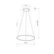 NOWODVORSKI 10812 CIRCOLO LED M lampa wisząca