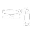 NOWODVORSKI 10815 CIRCOLO LED M plafon