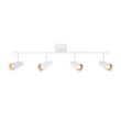 MARKSLOJD 108201 CREST lampa sufitowa 4L Sandy White